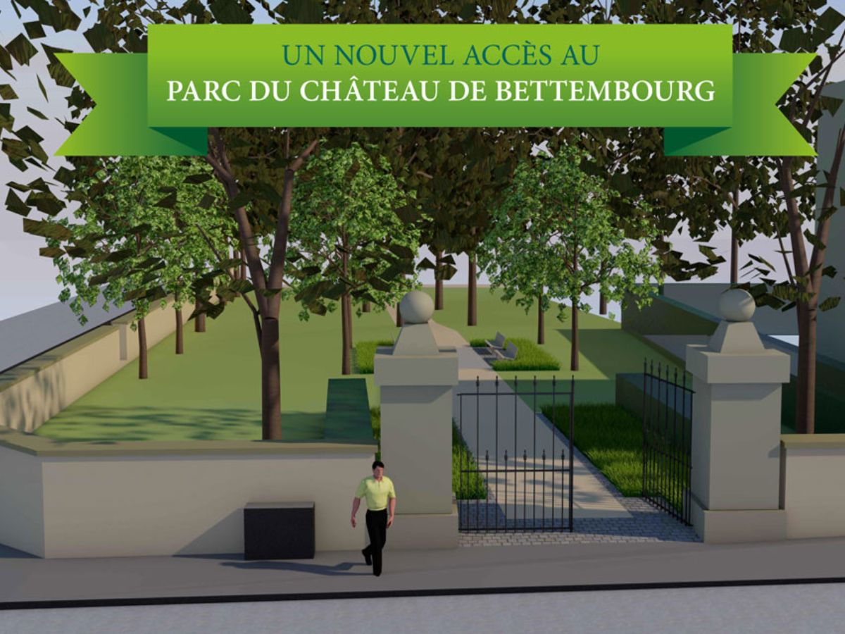 Parc du château à Bettembourg