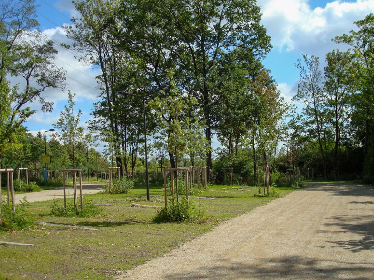 Parking écologique à Cessange