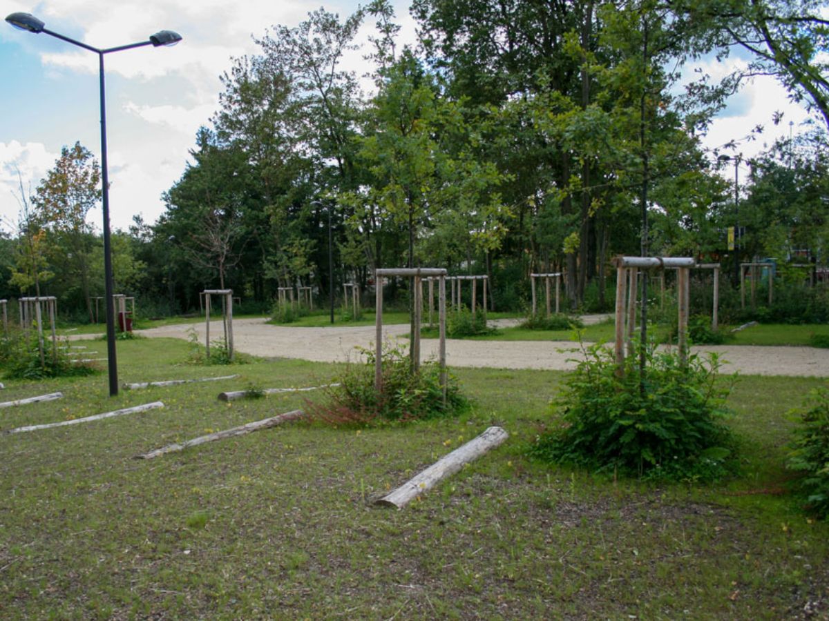 Parking écologique à Cessange