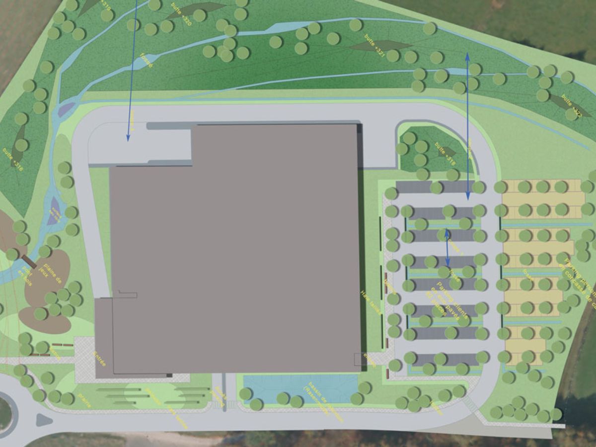 Centre commercial Cactus à Redange