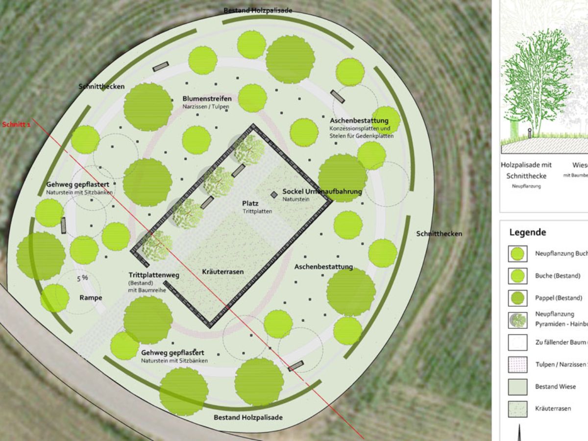 Cimetière Les croix des vents Heinerscheid (Clervaux)