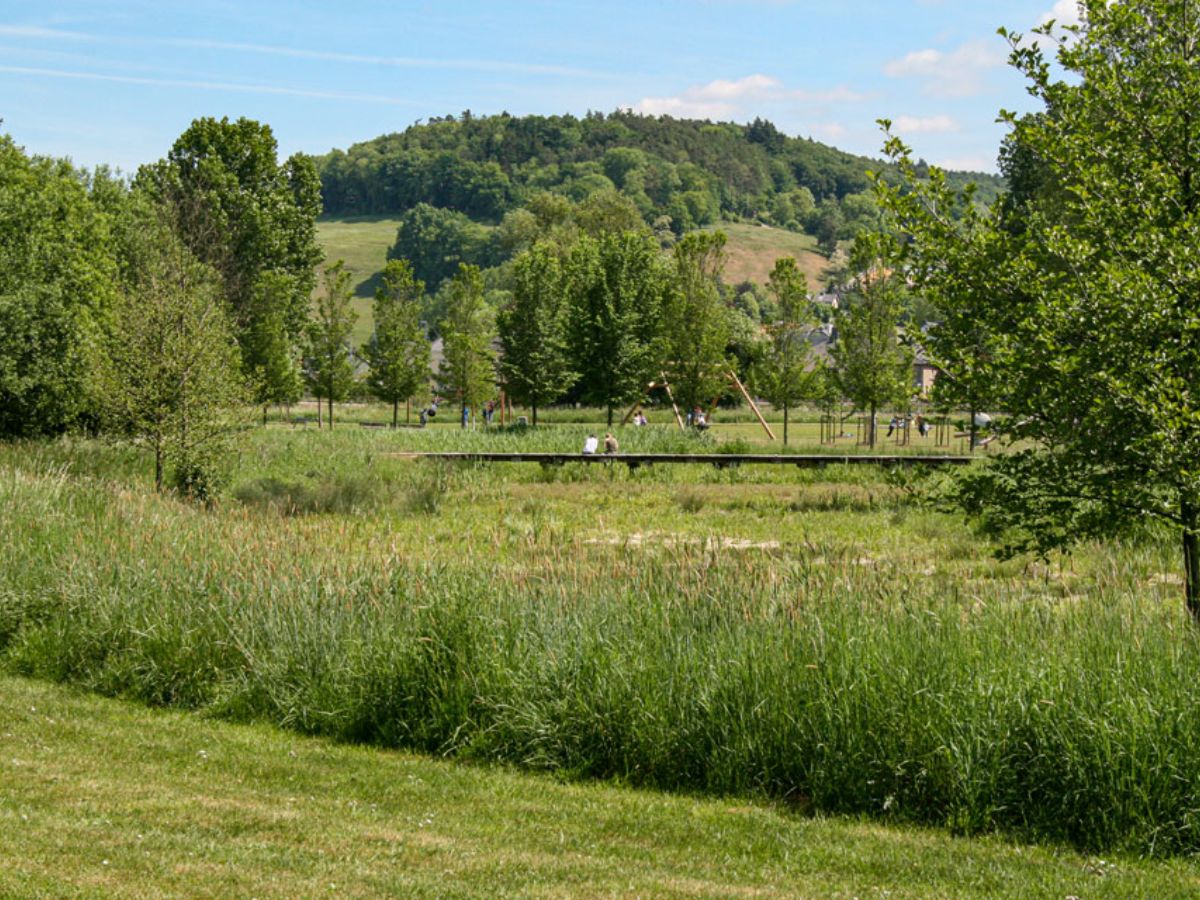 Parc communal à Mersch