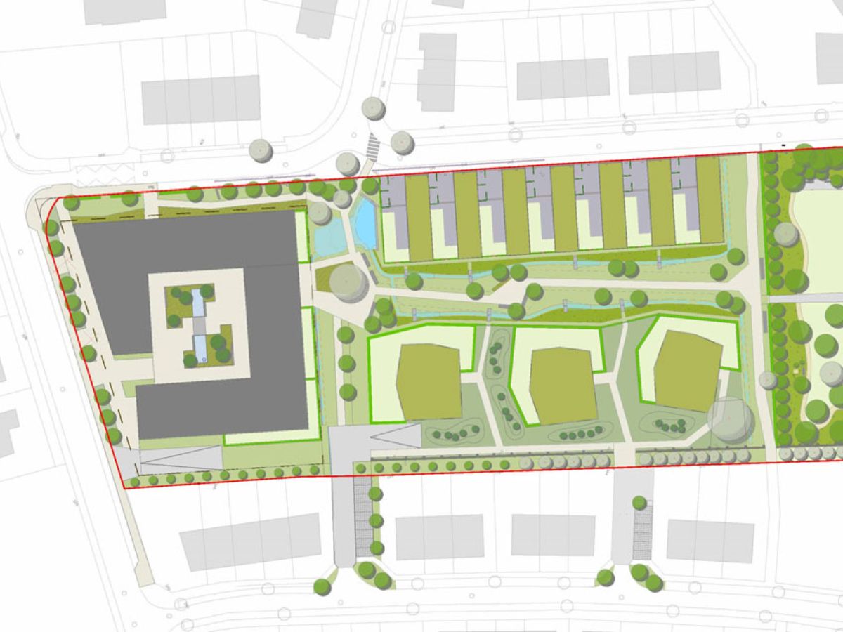 Plan vert PAP Wunnen am Klouschtergaart Luxembourg Cents